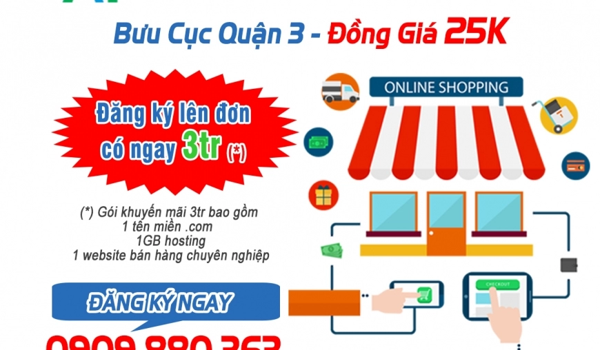 Chương Trình KM Mới: "Đồng Hành Cùng Shop", Tặng Shop 3 Triệu Đồng
