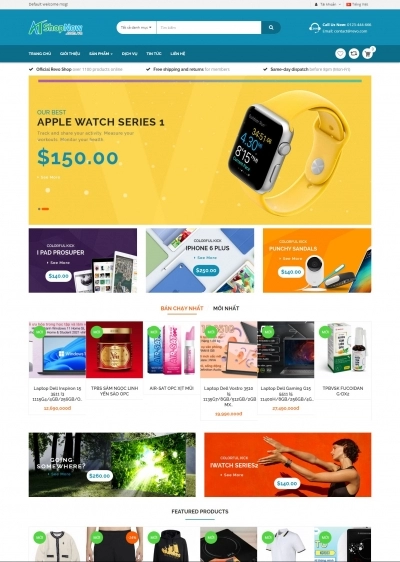 Website Shop bán hàng thời trang R005