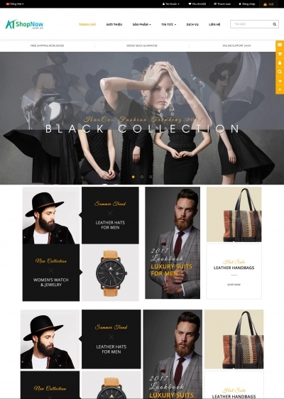 Website Shop Thời trang eMarket 010