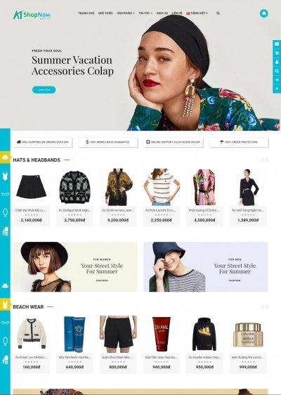 Website Shop Thời trang eMarket 013
