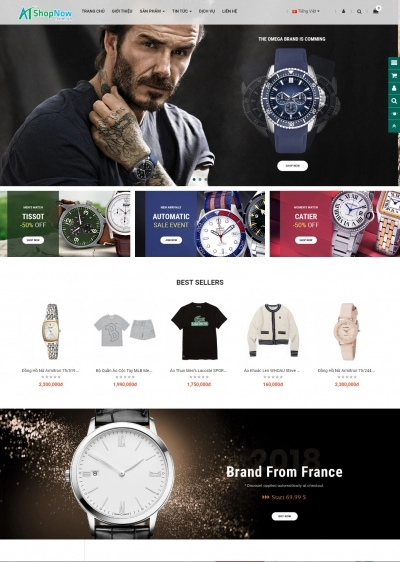 Website Shop Thời trang eMarket 014