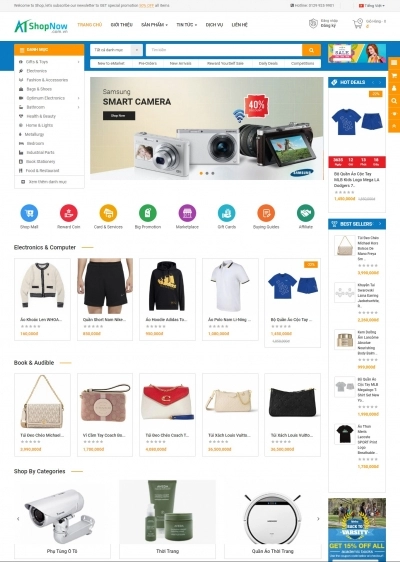 Website Shop Thời trang eMarket 016