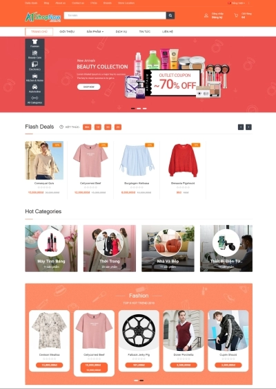 Website Shop bán hàng Superstore SS001