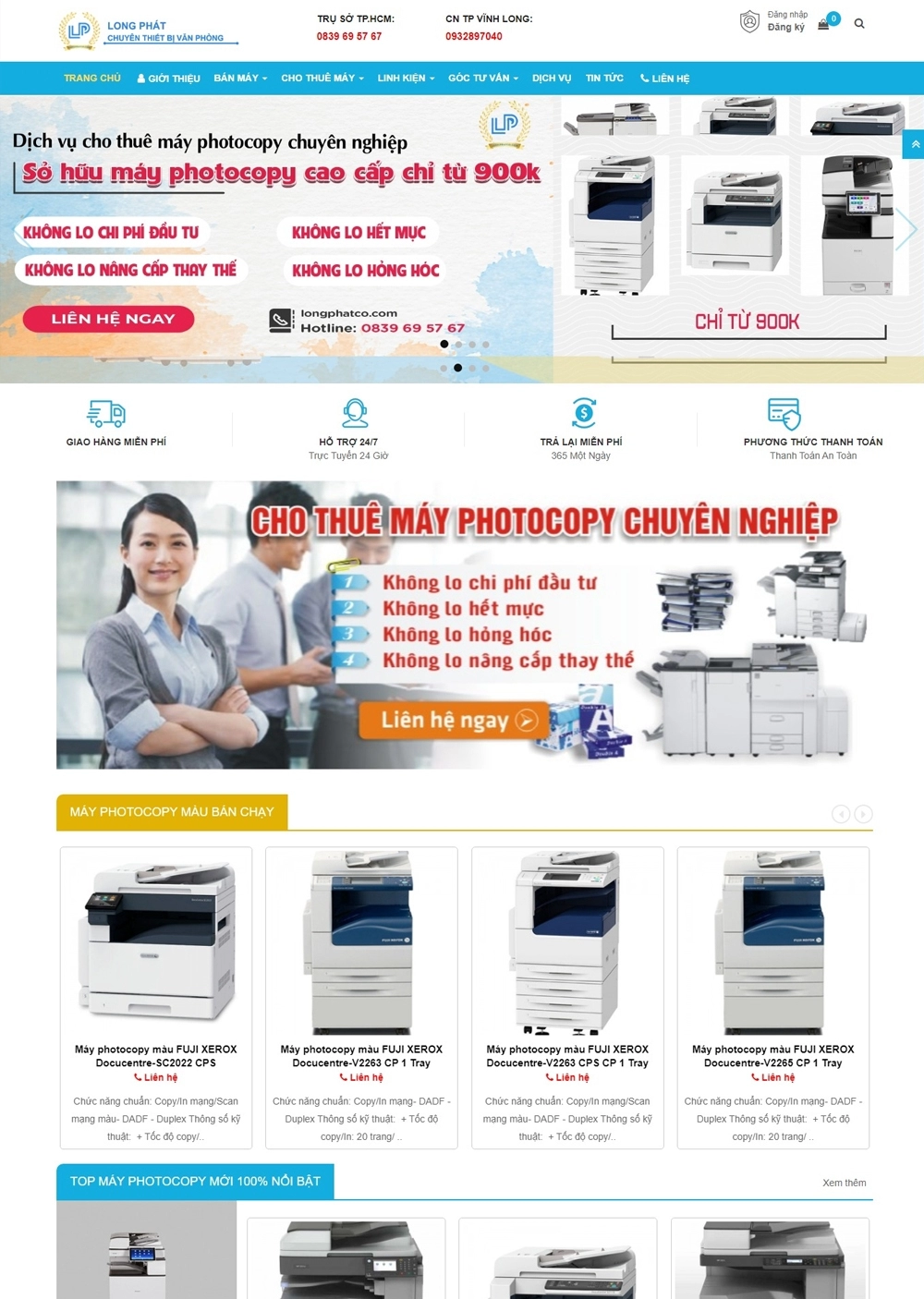 THIẾT BỊ VĂN PHÒNG LONG PHÁT THIẾT BỊ VĂN PHÒNG LONG PHÁT